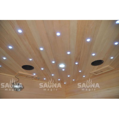 Инфракрасная кабина (сауна) SaunaMagic Glass CS Corner Medium Инфракрасная кабина (сауна) SaunaMagic Glass CS Corner Medium