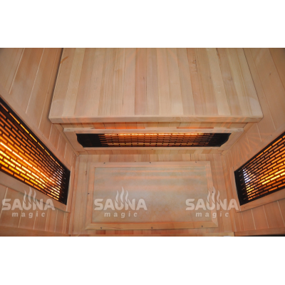 Инфракрасная кабина (сауна) SaunaMagic Glass RCS Micro