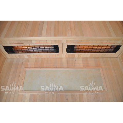Инфракрасная кабина (сауна) SaunaMagic Glass RCS Maxi Инфракрасная кабина (сауна) SaunaMagic Glass RCS Maxi